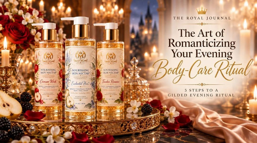 The Art of Romanticizing Your Evening Body-Care Ritual: 5 Steps to a Gilded Evening Routine