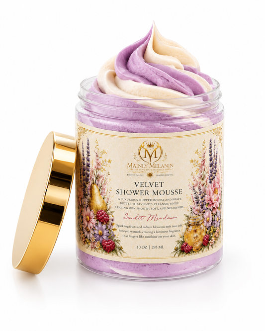 Sunlit Meadow Velvet Shower Mousse