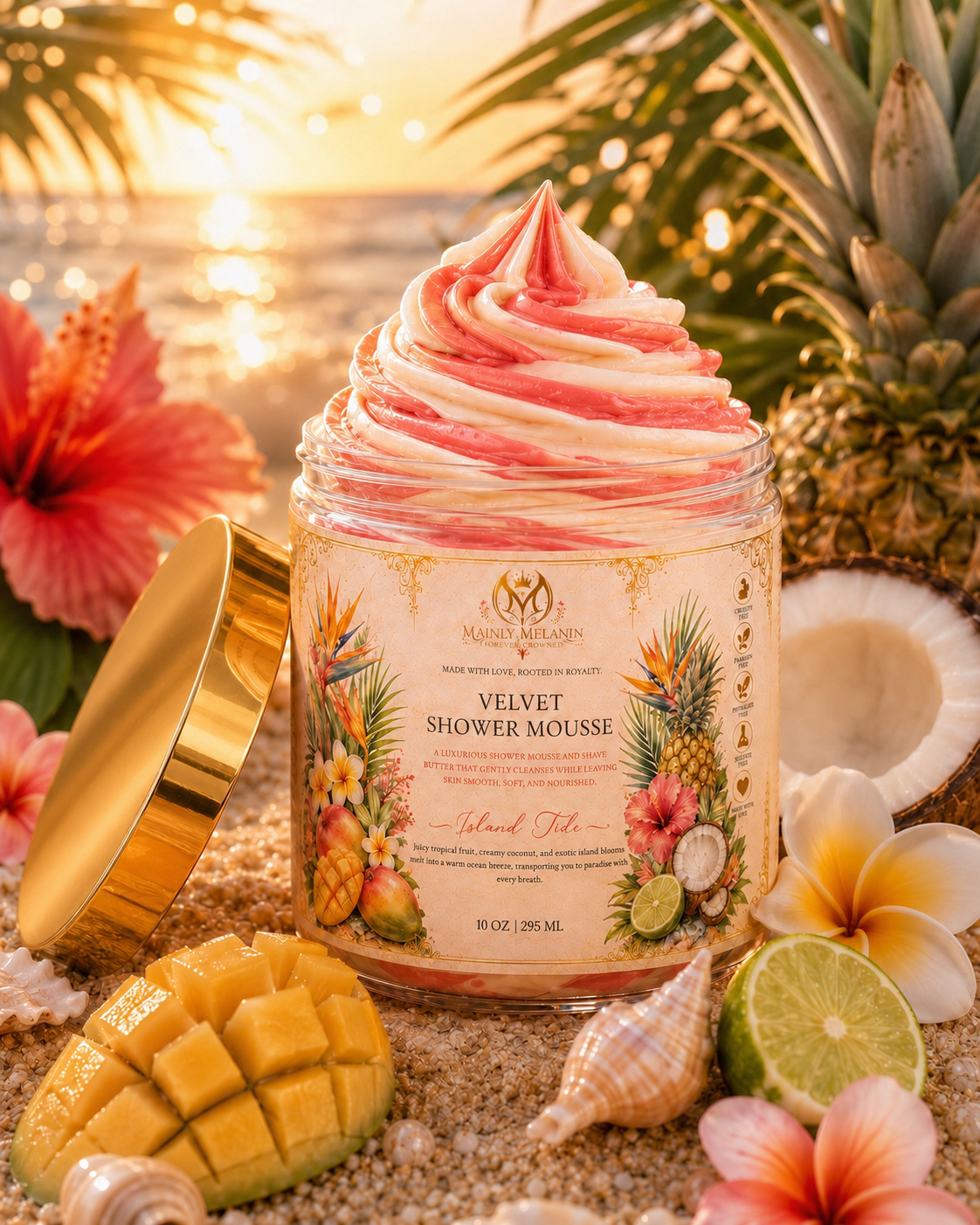 Island Tide Velvet Shower Mousse