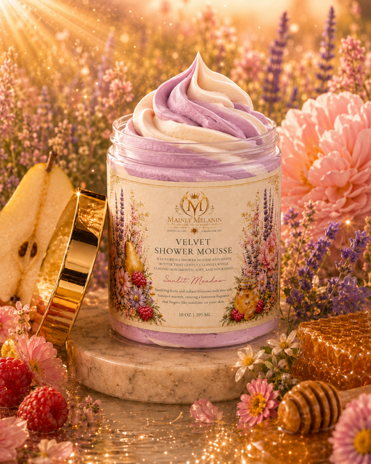 Sunlit Meadow Velvet Shower Mousse