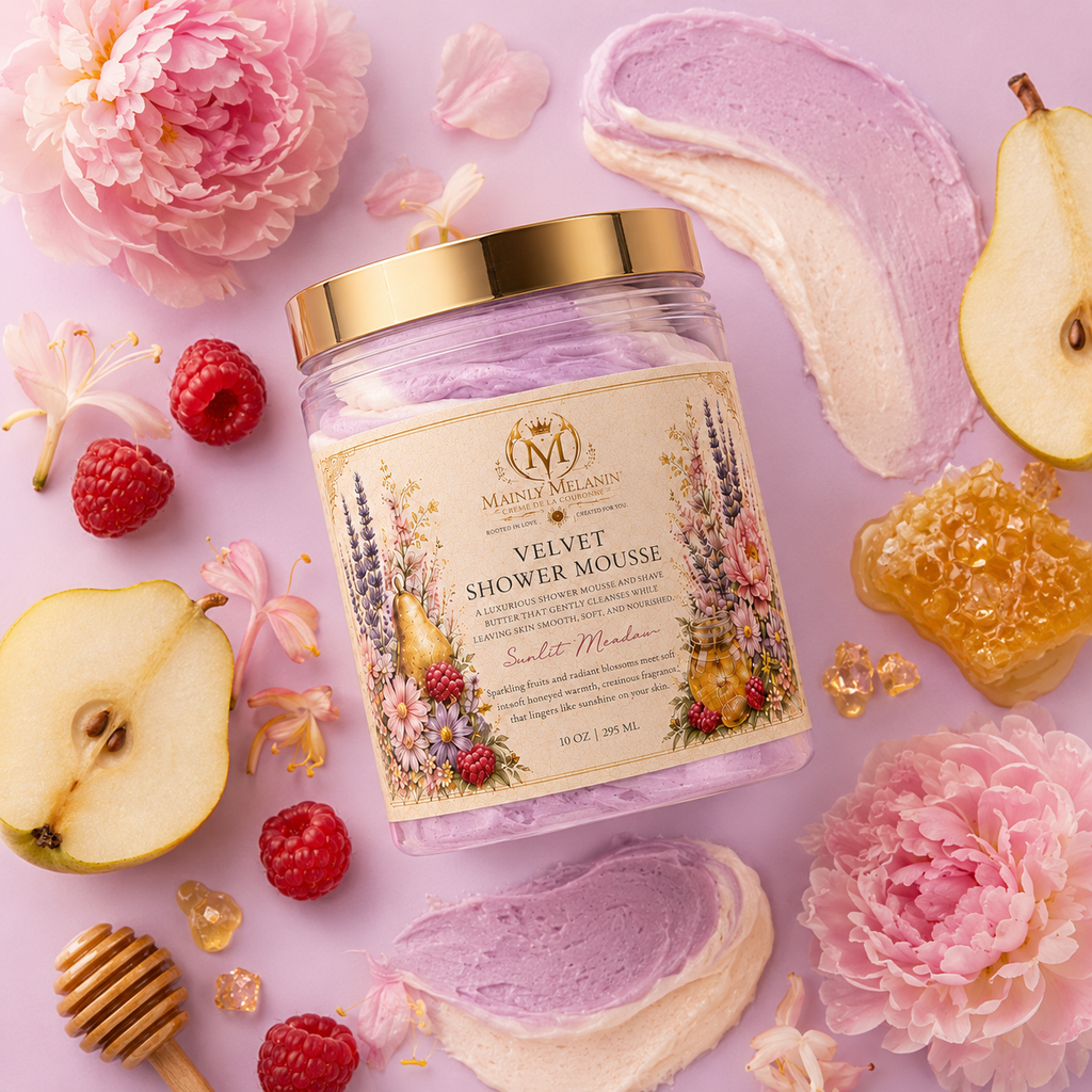 Sunlit Meadow Velvet Shower Mousse