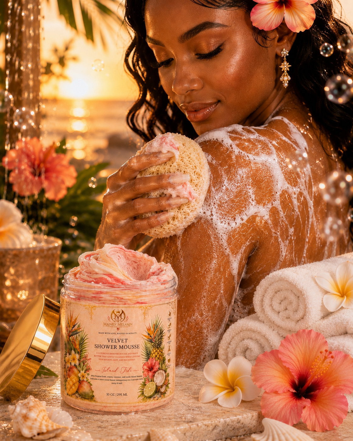 Island Tide Velvet Shower Mousse